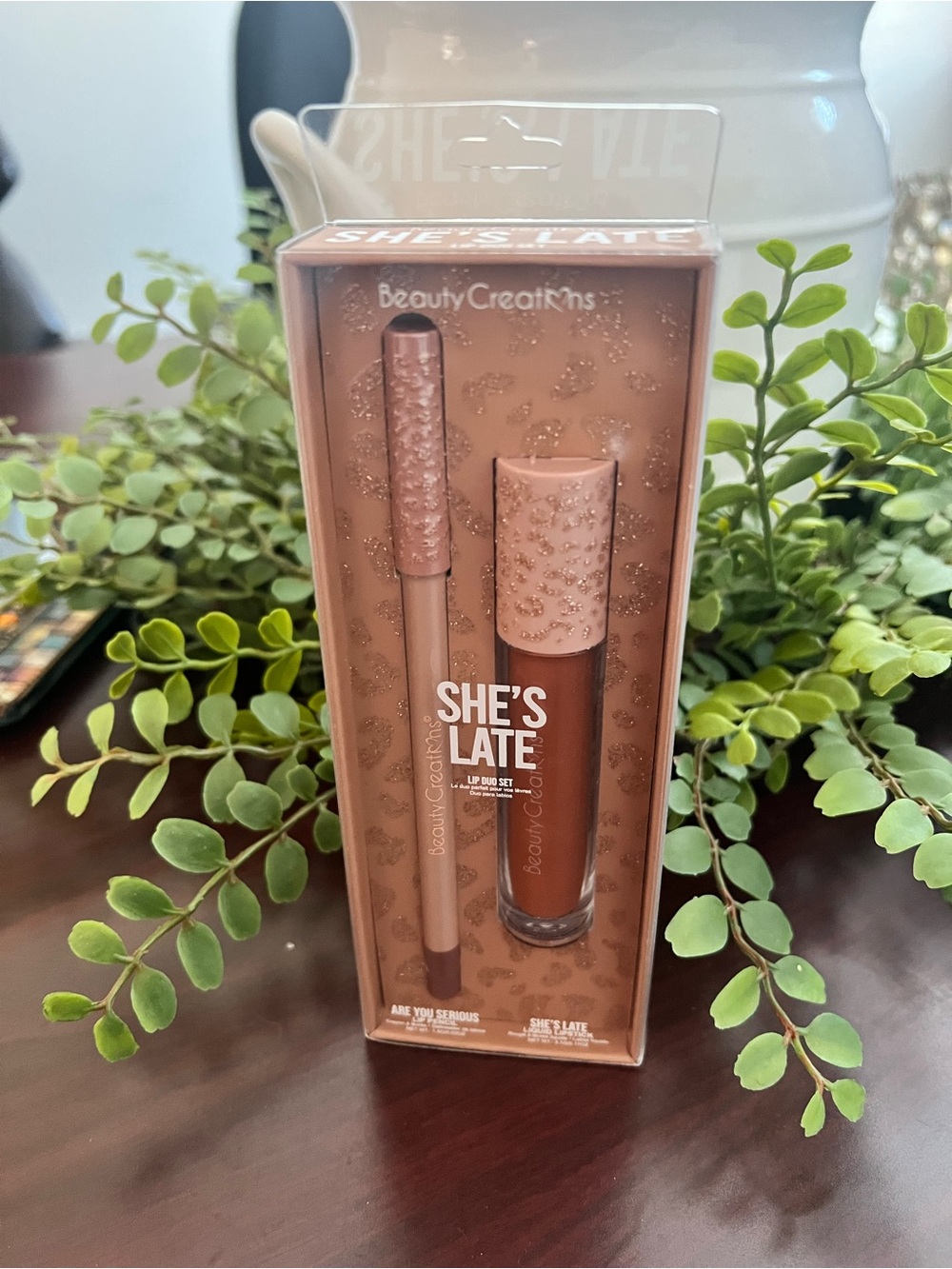 Beauty Creations Lip Duo Set (She’s Late)
